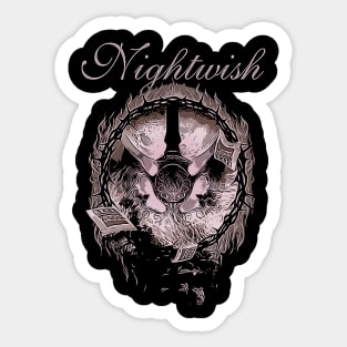 nightwish legend retro Sticker